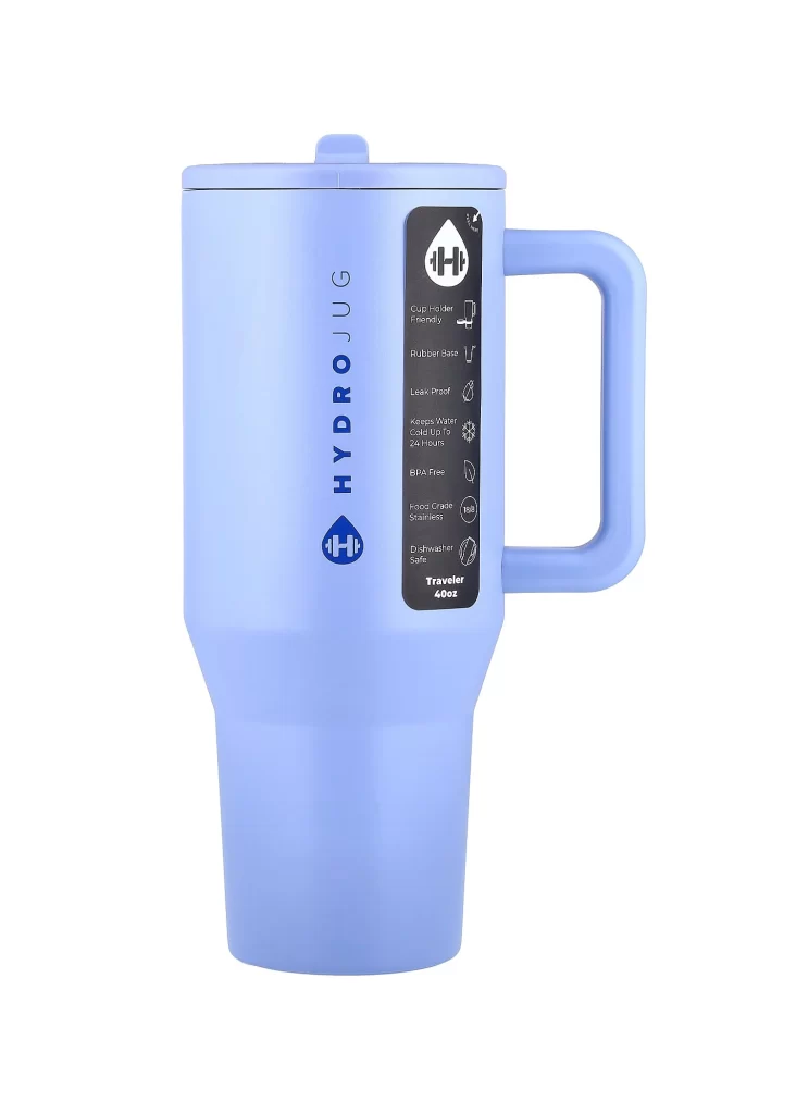 HydroJug Traveler Tumbler Peri 40 oz Packaging