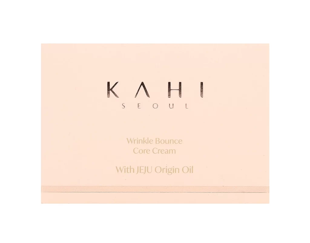 Kahi Wrinkle Bounce Core Cream 50 ml Packaging