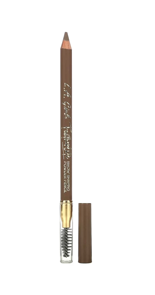 L.A. Girl Featherlite Brow Shaping Powder Pencil GBP392 Soft Brown 0.04 oz 1.1 g Packaging