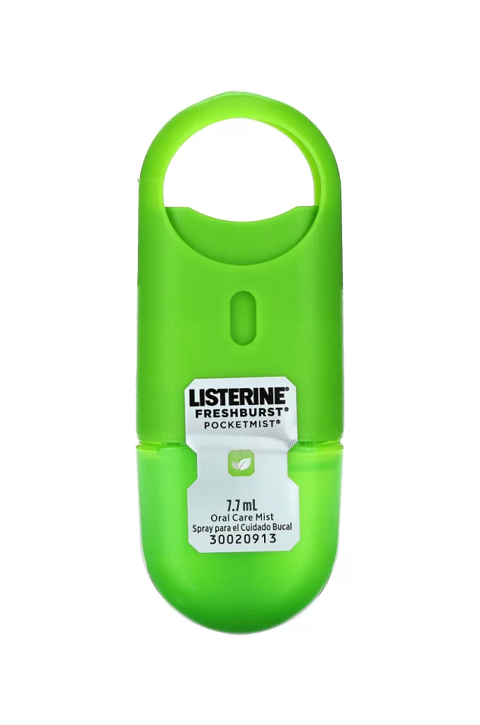 Listerine PocketMist Freshburst 140 Mists Sprays 7.7 ml Packaging
