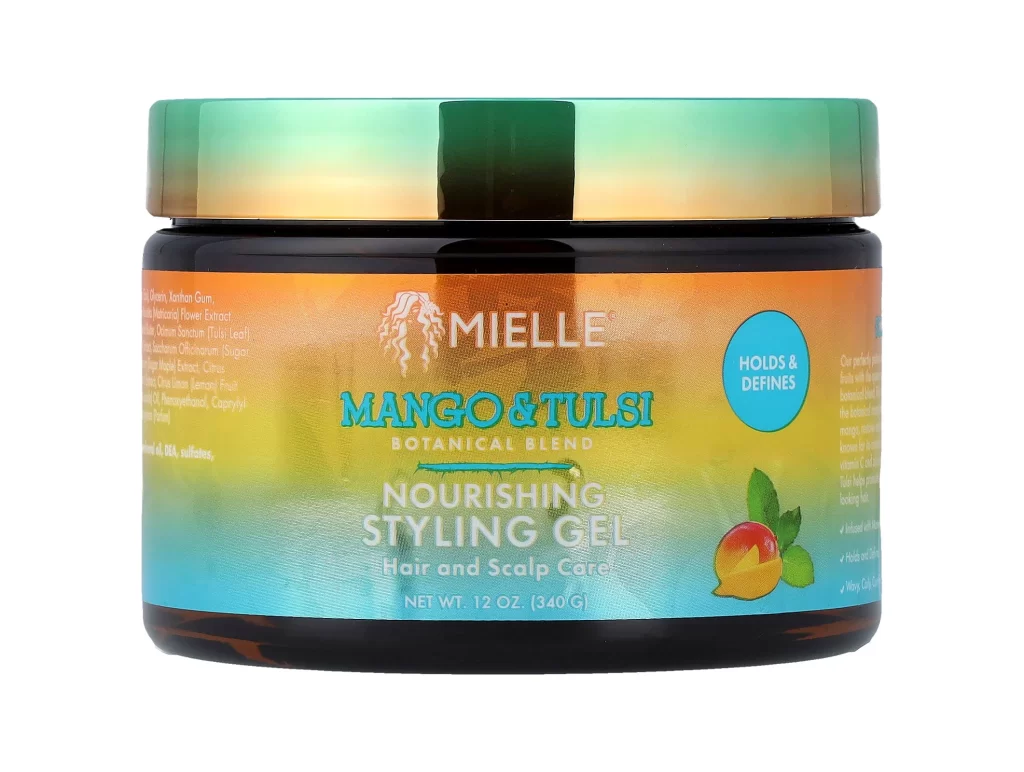 Mielle Nourishing Styling Gel Mango  Tulsi  12 oz 340 g Packaging