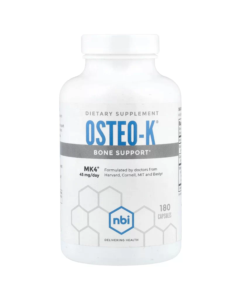 NBI Osteo-K 180 Capsules Packaging