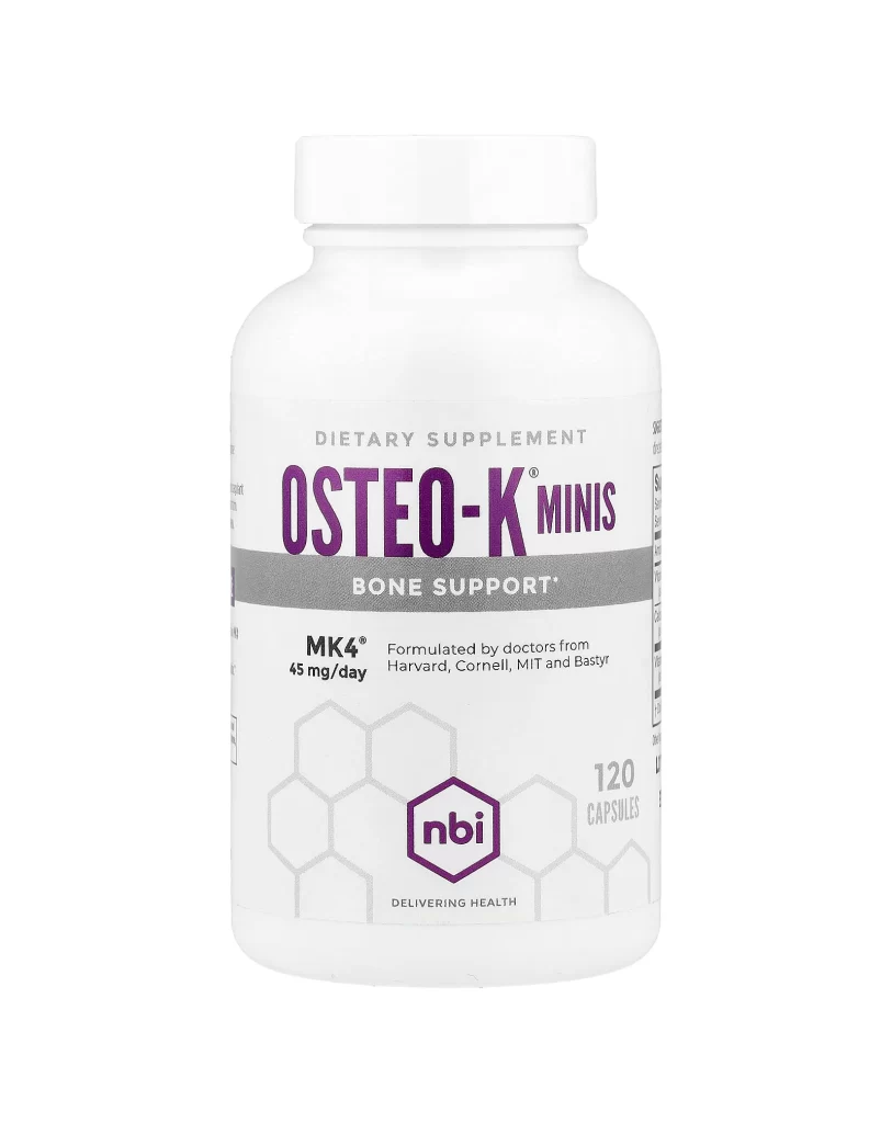 NBI Osteo-K Minis 120 Capsules Packaging