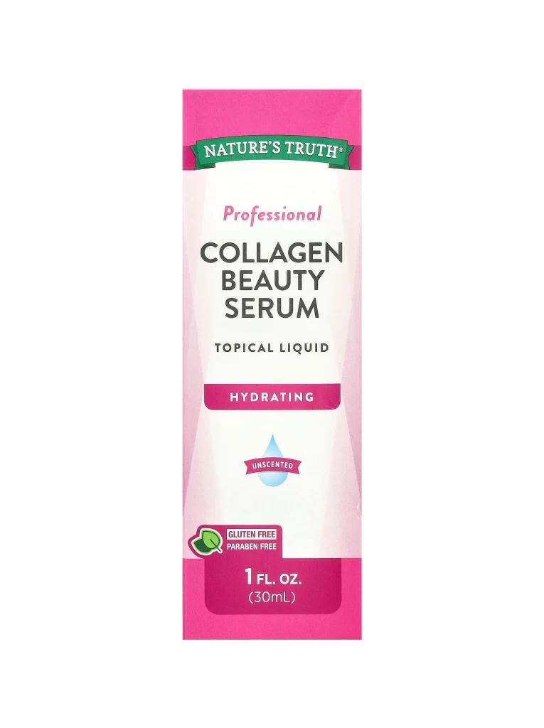 Natures Truth Professional Collagen Beauty Serum Unscented 1 fl oz 30 ml Packaging