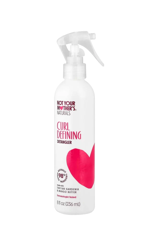 Not Your Mothers Curl Defining Detangler Tahitian Gardenia  Mango Butter 8 fl oz Packaging