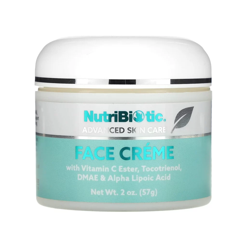 NutriBiotic Advanced Skin Care Face Créme 2 oz 57 g Packaging