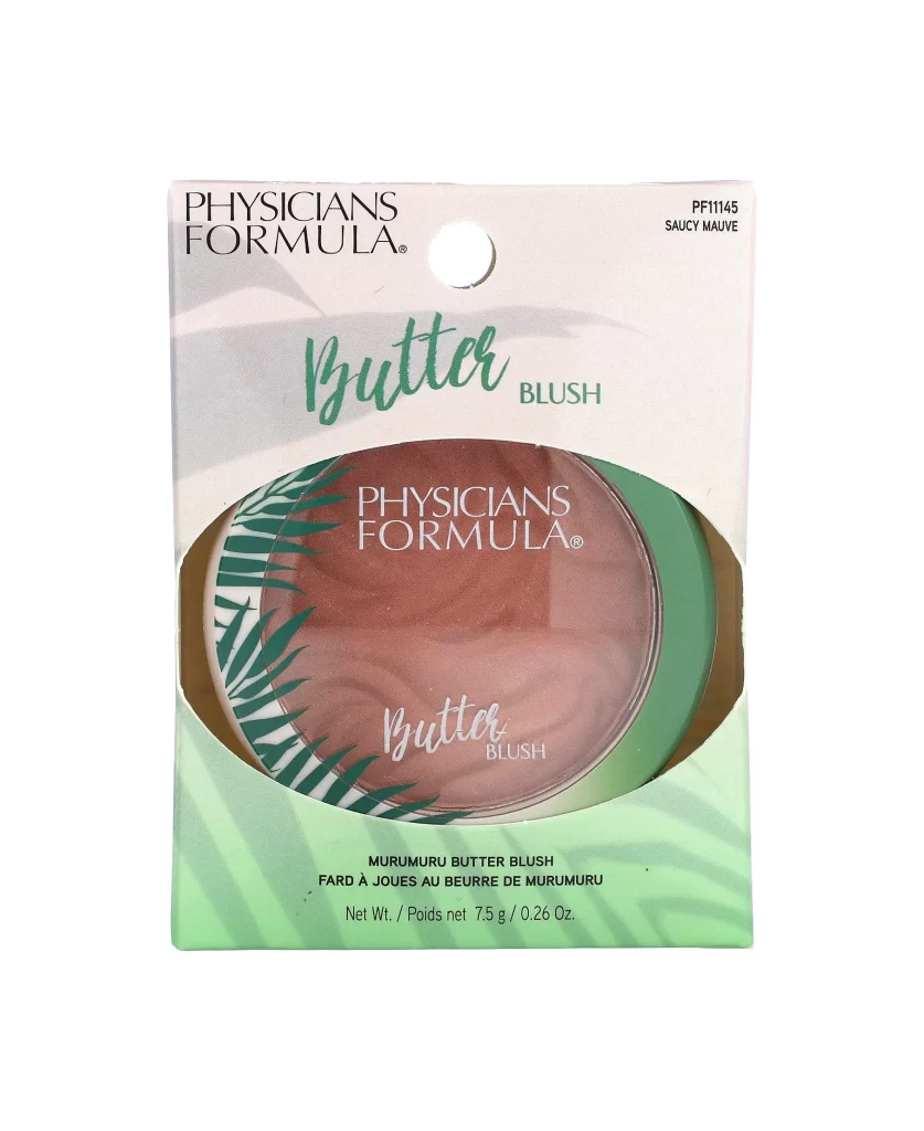 Physicians Formula Murumuru Butter Blush PF11145 Saucy Mauve 0.26 oz 7.5 g Packaging