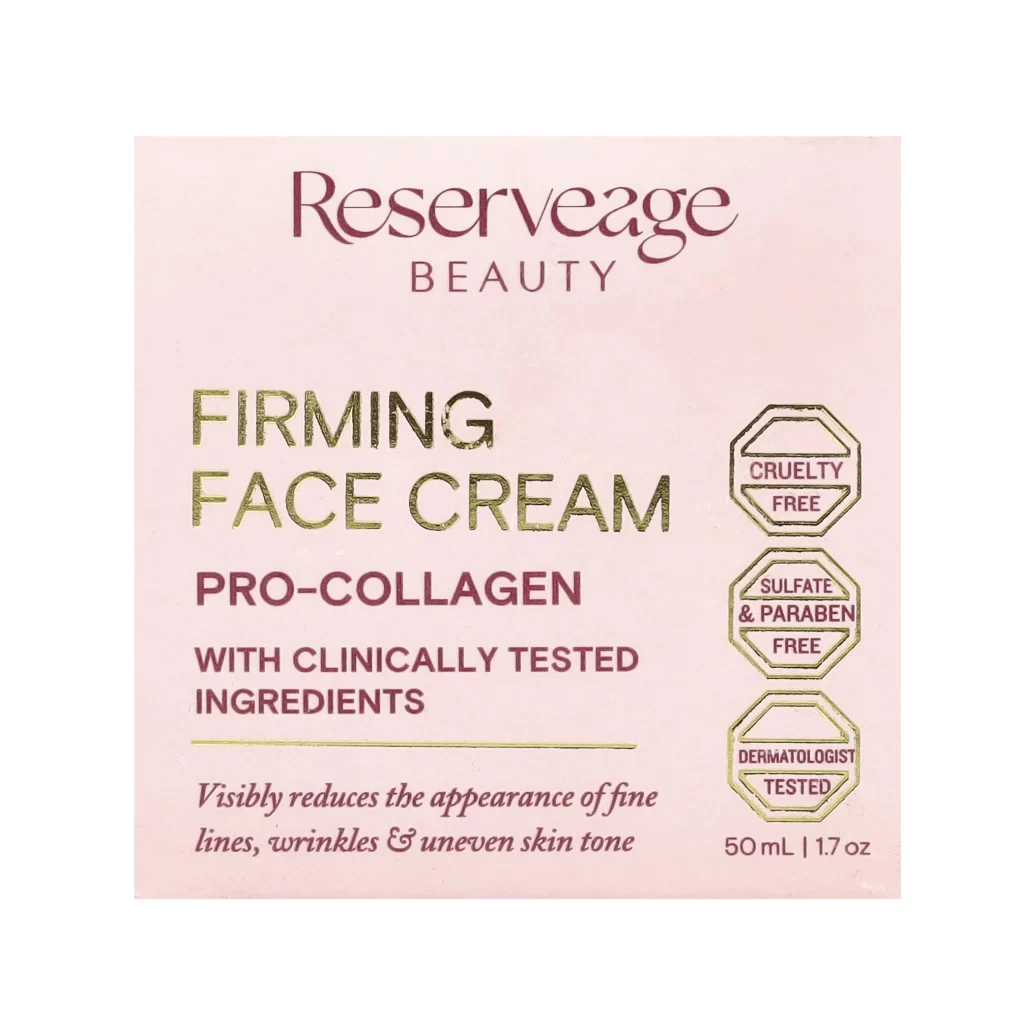Reserveage Beauty Firming Face Cream 1.7 oz 50 ml Packaging