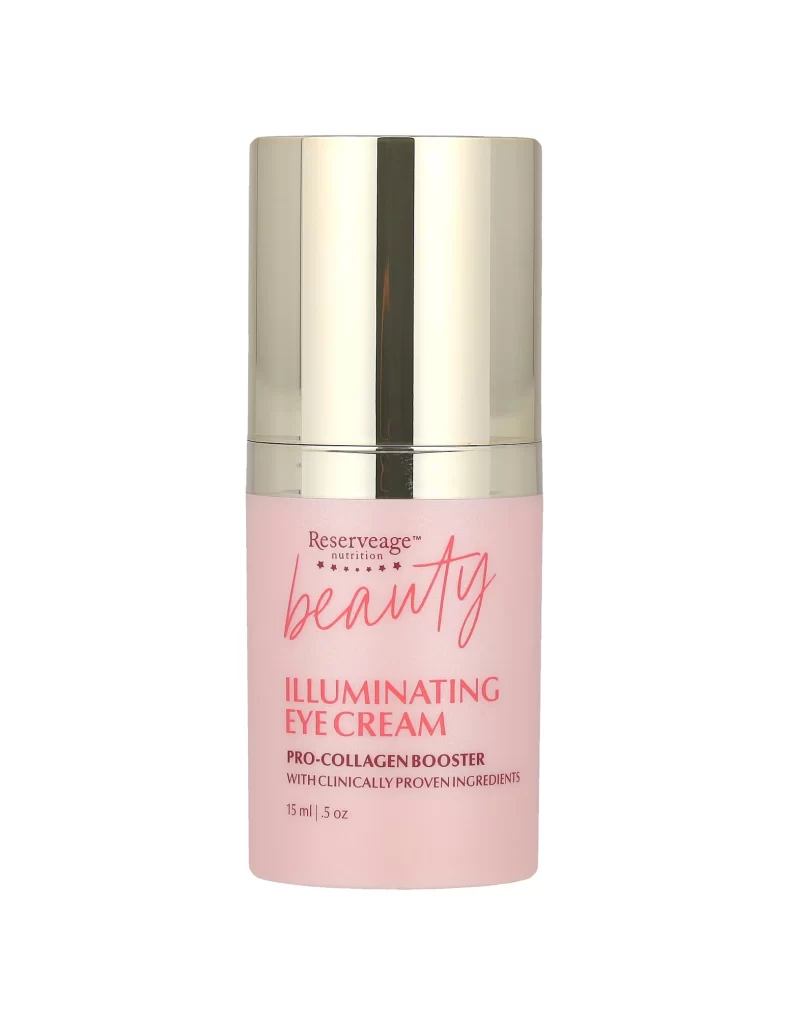 Reserveage Beauty Illuminating Eye Cream 0.5 oz 15 ml Packaging