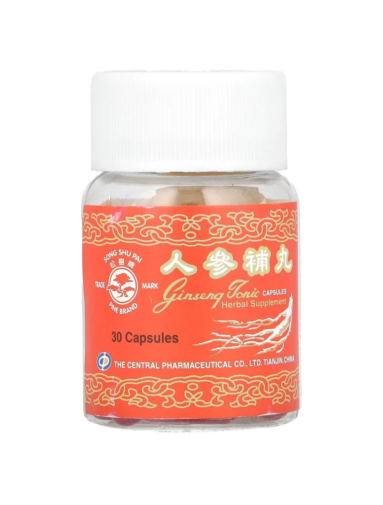 Song Shu Pai Ginseng Tonic 30 Capsules Packaging