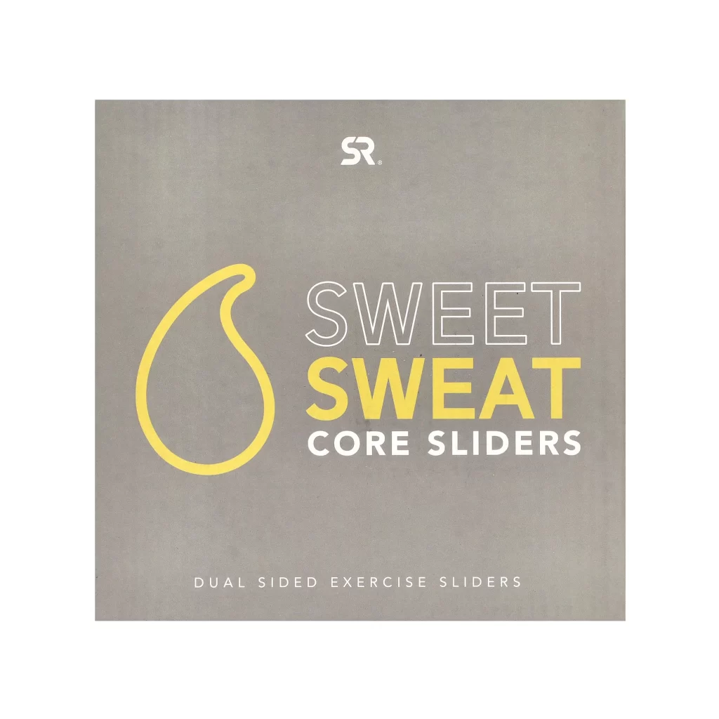 Sports Research Sweet Sweat Core Sliders 2 Sliders Packaging