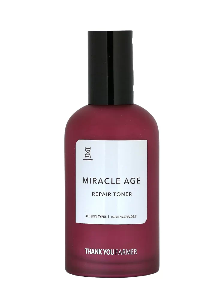 Thank You Farmer Miracle Age Repair Toner 5.27 fl oz 150 ml Packaging