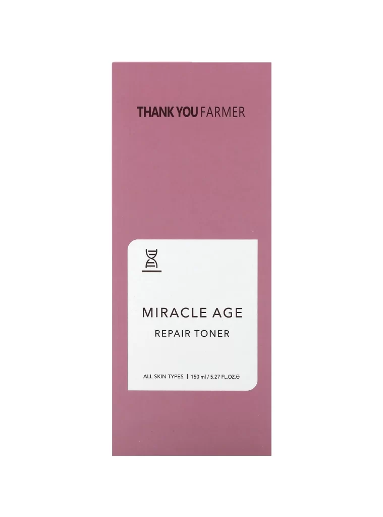 Thank You Farmer Miracle Age Repair Toner 5.27 fl oz 150 ml Packaging