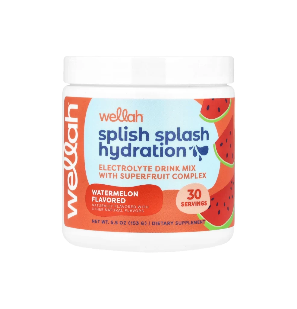 Wellah Splish Splash Hydration Watermelon 5.5 oz 153 g Packaging