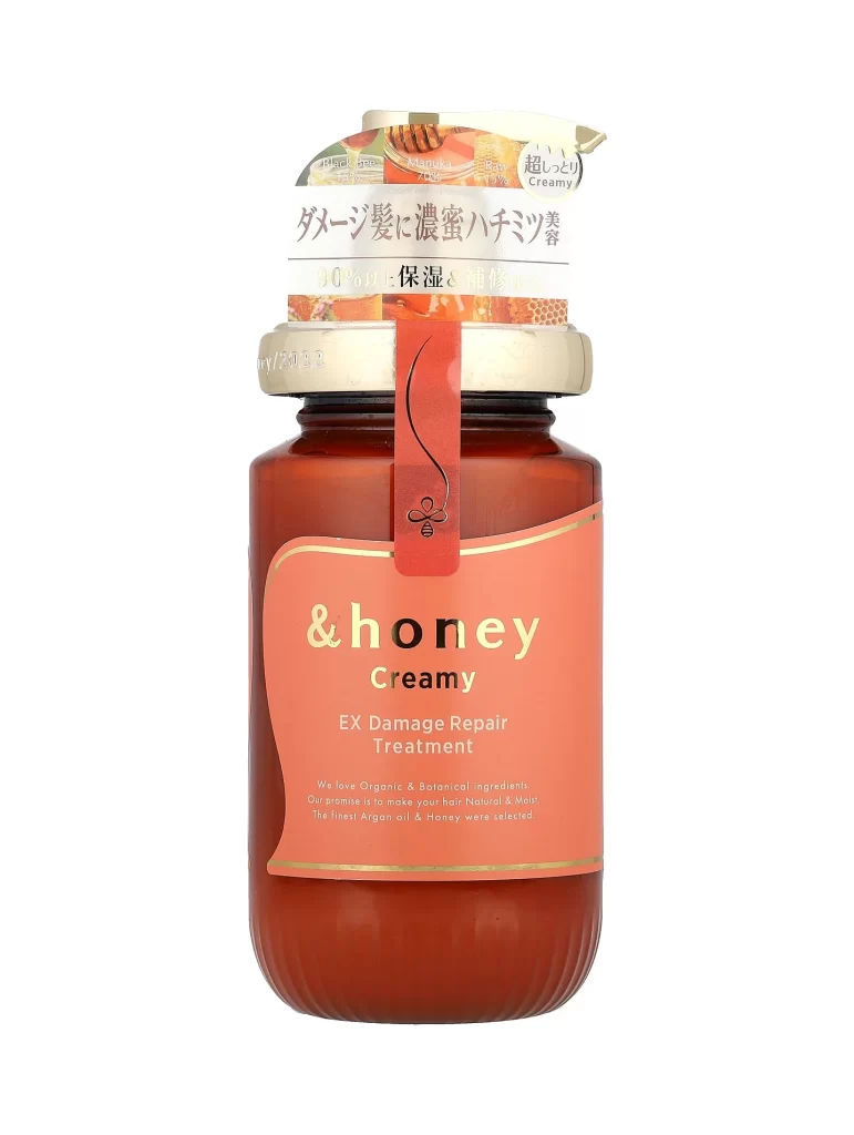 honey Creamy EX Damage Repair Treatment French Berry Honey 15.9 fl oz 450 g Packaging