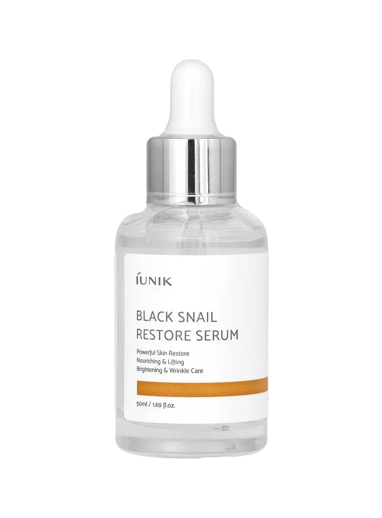 iUNIK Black Snail Restore Serum 1.69 fl oz 50 ml Packaging