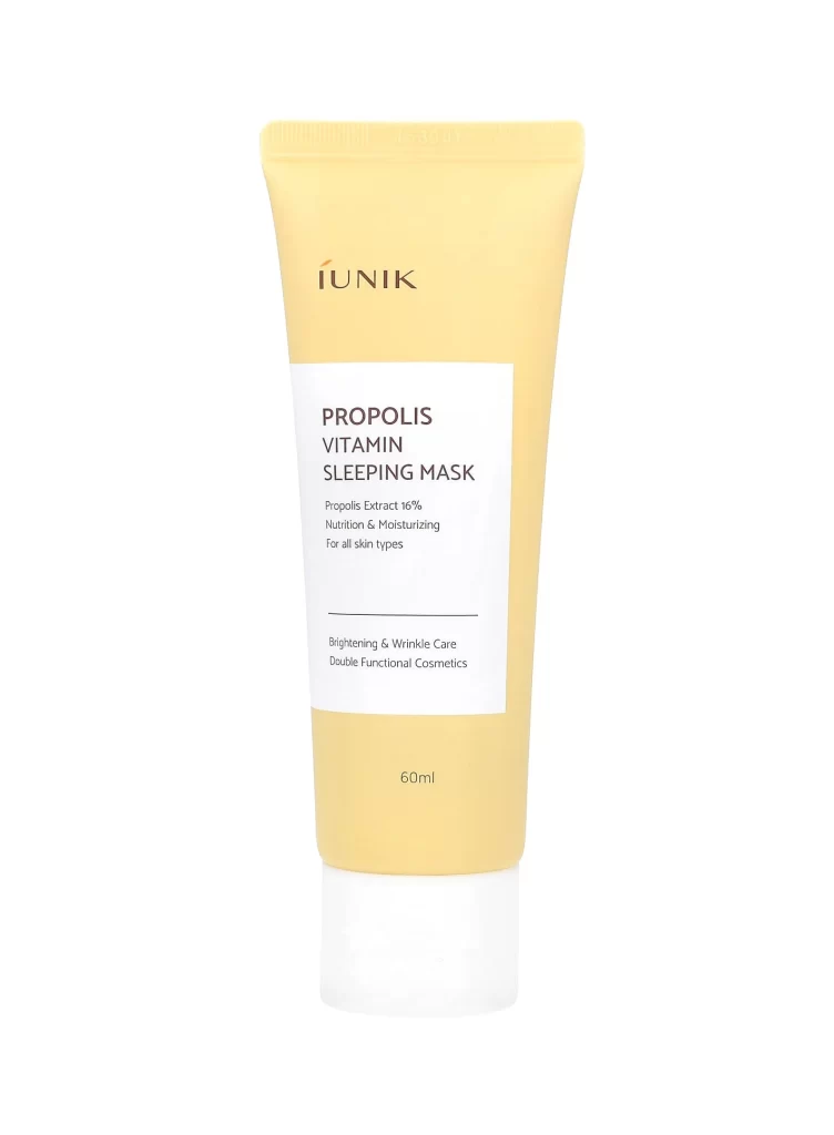 iUNIK Propolis Vitamin Sleeping Beauty Mask 60 ml Packaging