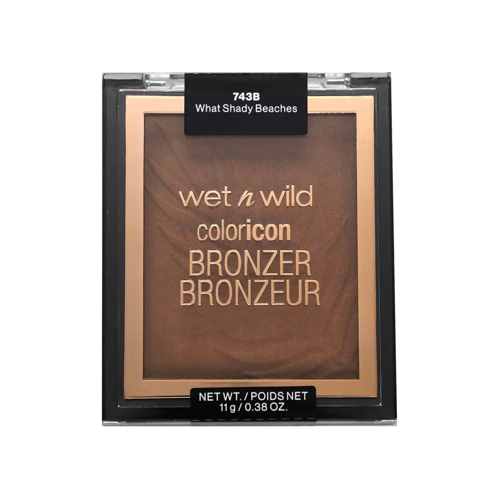 wet n wild Color Icon Bronzer 743B What Shady Beaches 0.38 oz 11 g Packaging