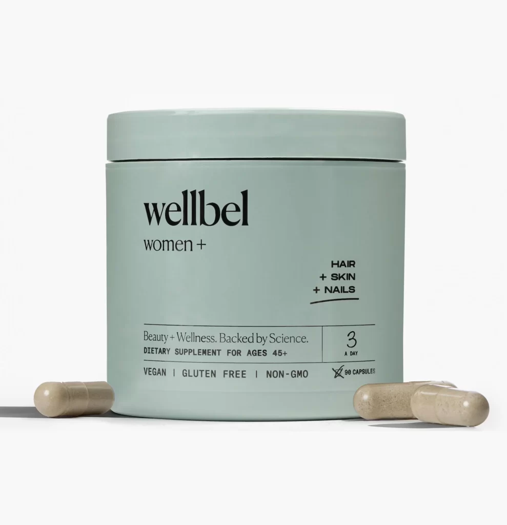 Wellbel Women Plus Supplement Bottle Front View