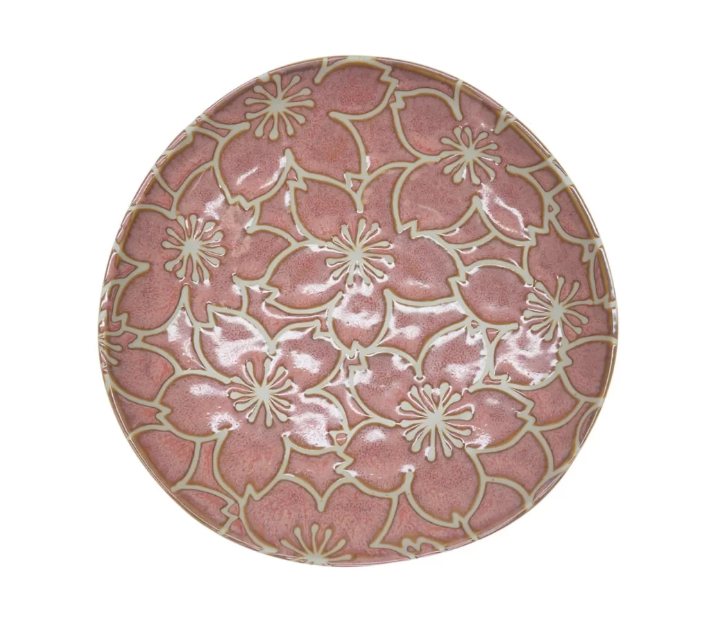 Youhinkaou Sankakusawachi Dish Bowl Pair with Gift Box