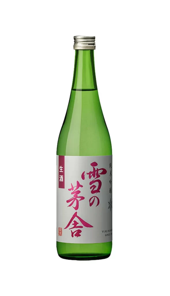 Yuki no Bosha Cabin in the Snow Junmai Ginjo Namazake 720ml Packaging