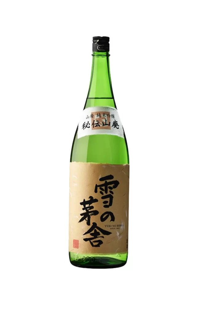 Yuki no Bosha Cabin in the Snow Yamahai Junmai Ginjo 1.8L Packaging