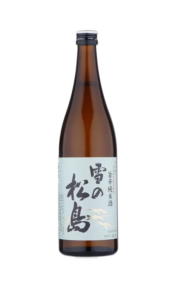 Yukino Matsushima Umami Dry Junmai 720ml Packaging