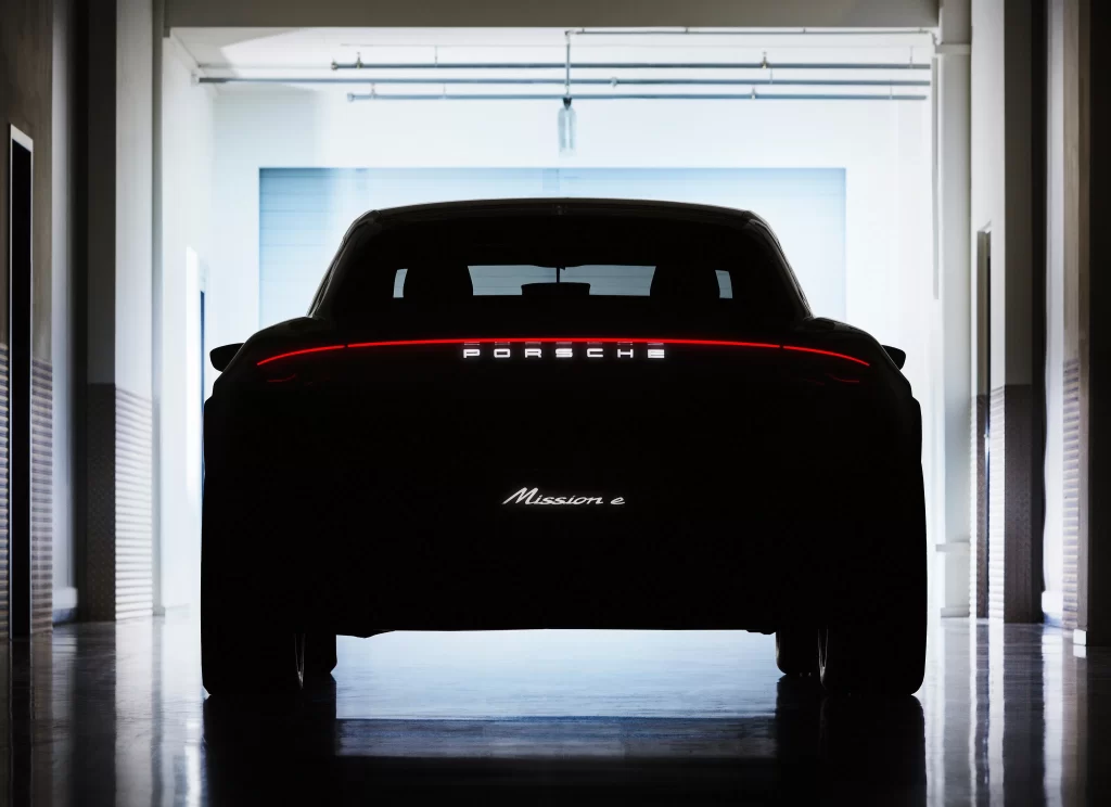 Porsche Mission E Car Photography