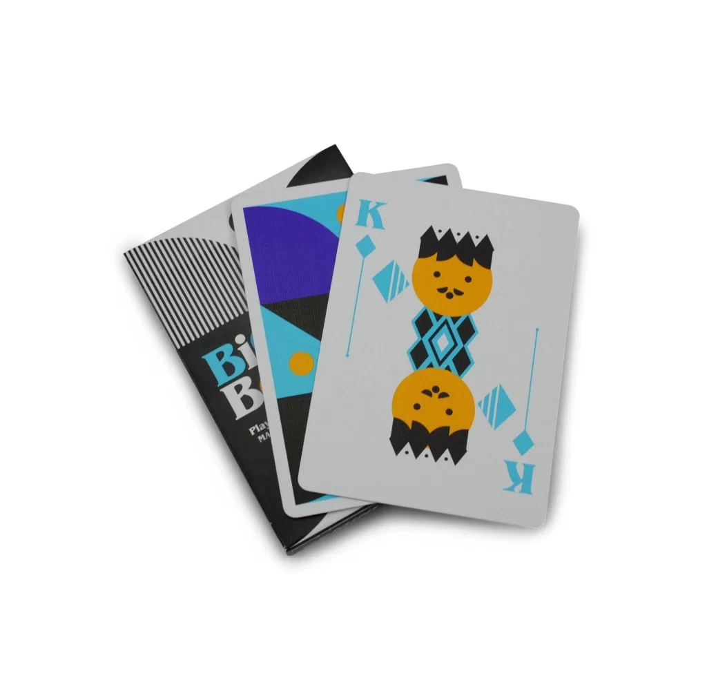 Big Boy Playing Cards Card Faces Detail