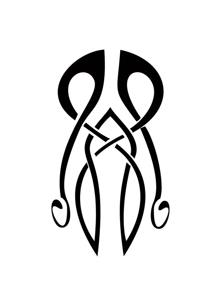 Celtic Knot Interwoven Tattoo Design
