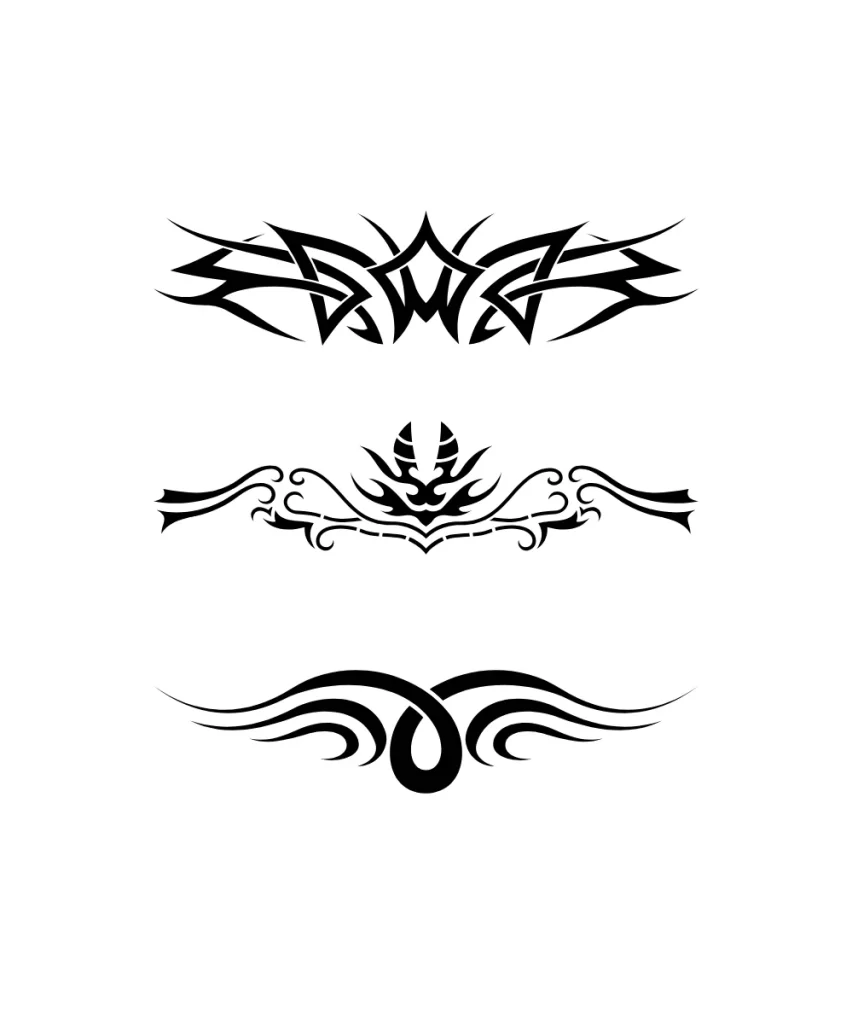 Ornate Centerpiece Tribal Tattoo Design