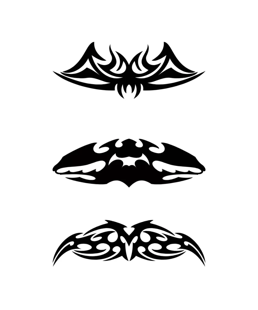 Tribal Spine Tattoo Design