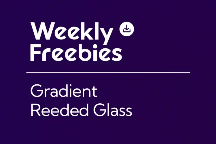 Free Gradient Reeded Glass Backgrounds: Colorful Textures for Modern Design