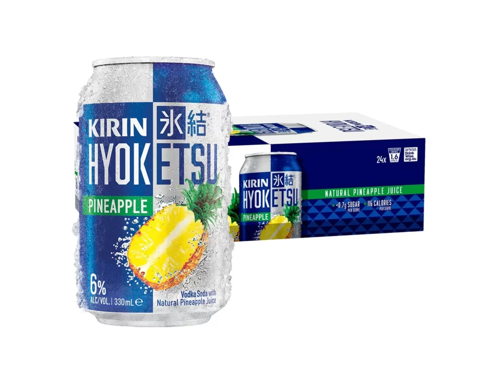 KIRIN 6 Hyoketsu Pineapple 330ml Packaging