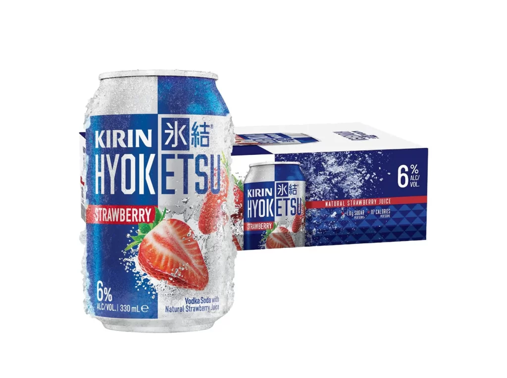 KIRIN 6 Hyoketsu Strawberry 330ml Packaging
