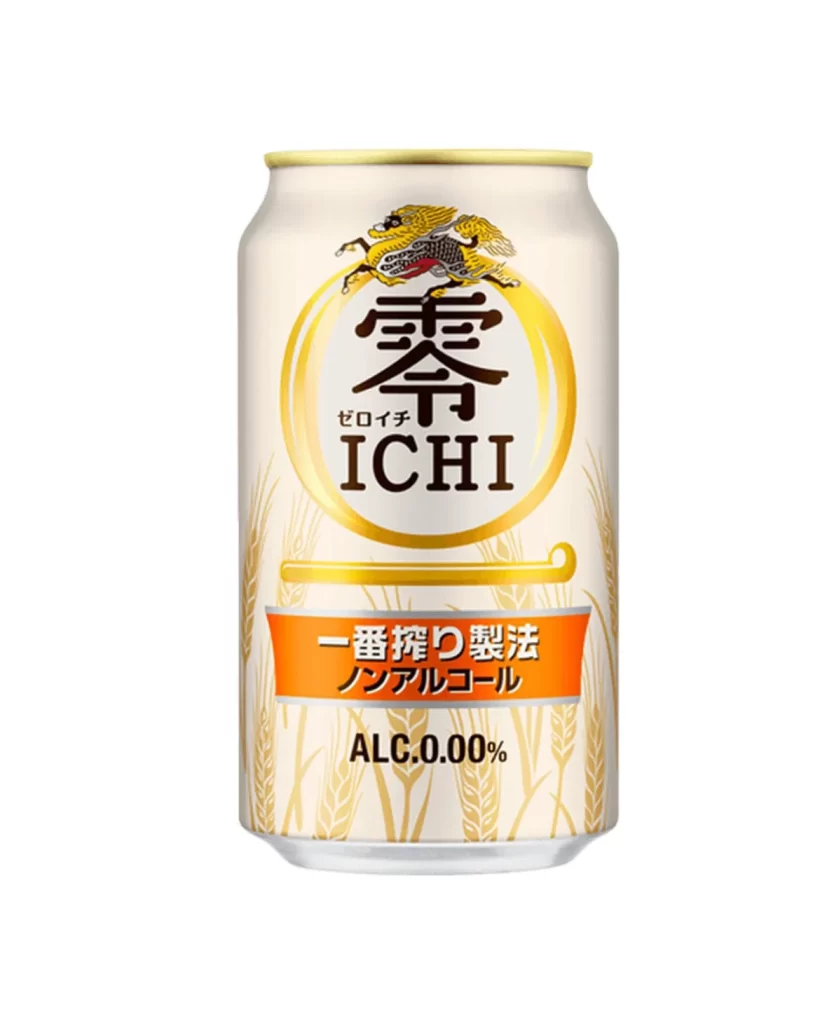 Kirin Zero Ichi 350ml (0-Alcohol) Packaging
