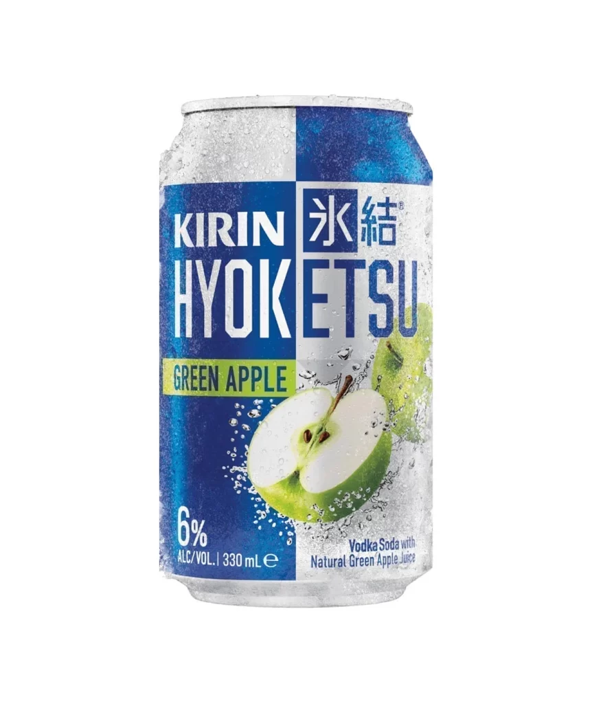 KIRIN 6 Hyoketsu Green Apple 330ml Packaging