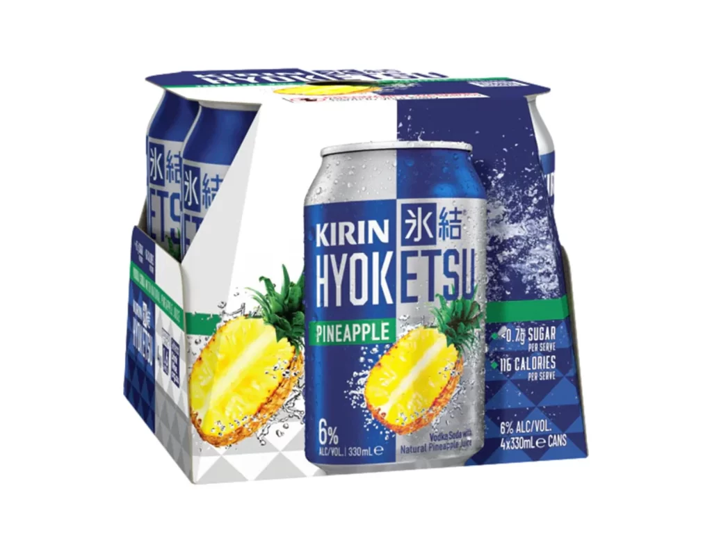 KIRIN 6 Hyoketsu Pineapple 330ml Packaging