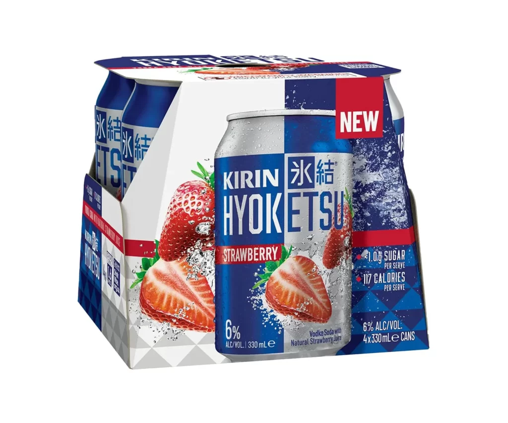 KIRIN 6 Hyoketsu Strawberry 330ml Packaging