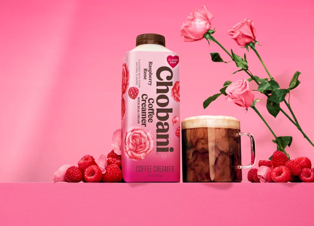 Chobani Coffee Creamer Raspberry Rose