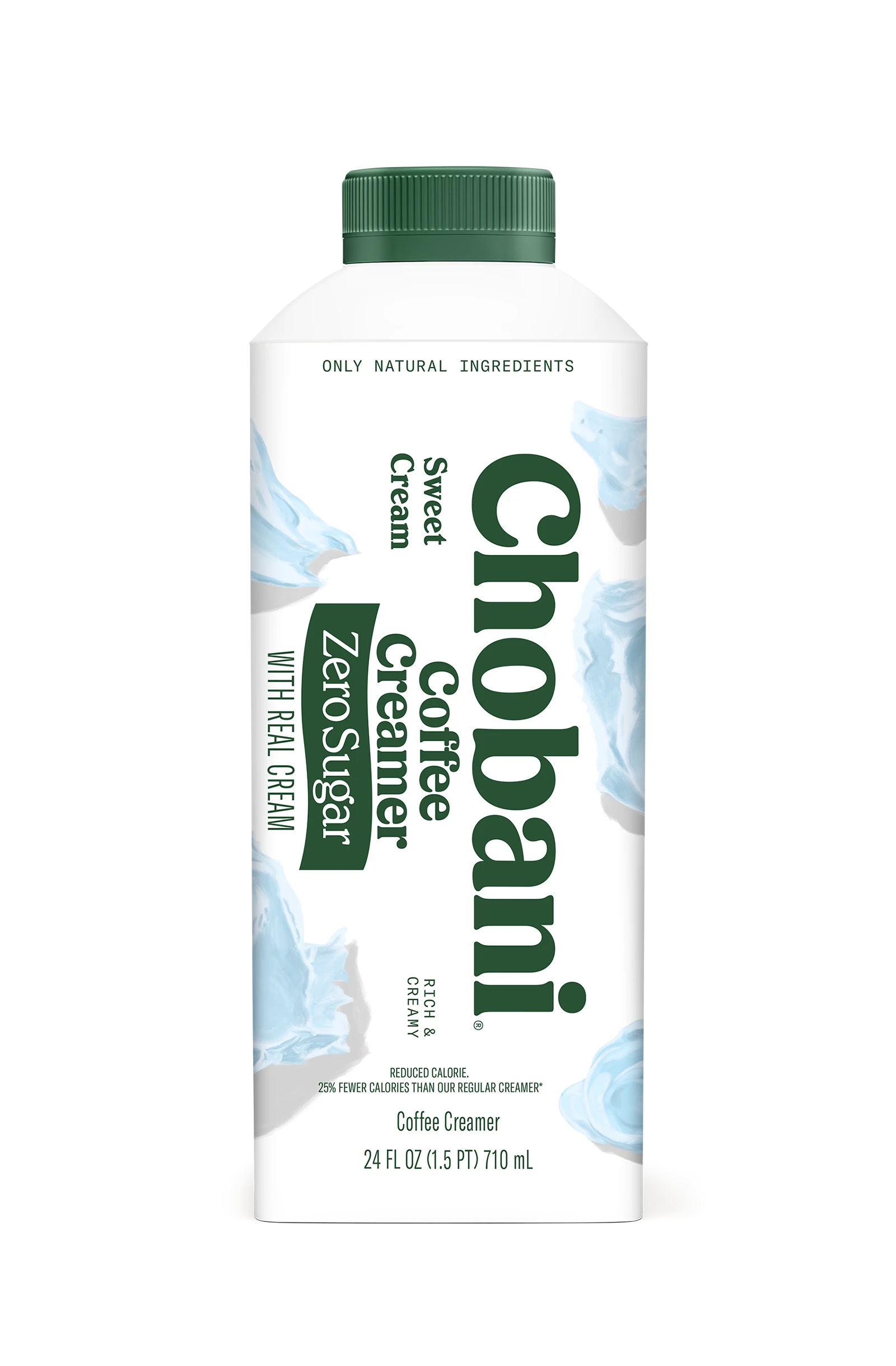 Chobani Coffee Creamer Sweet Cream Packaging