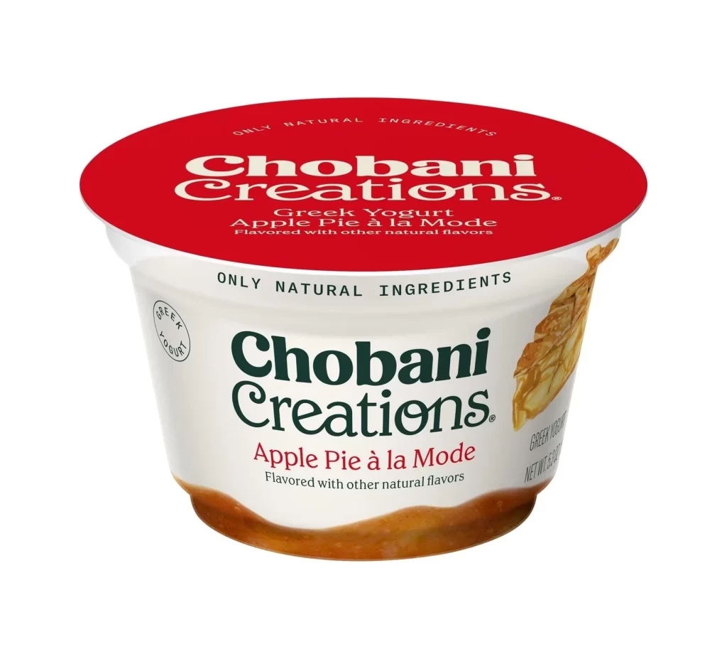 Chobani Creations Apple Pie A La Mode Packaging