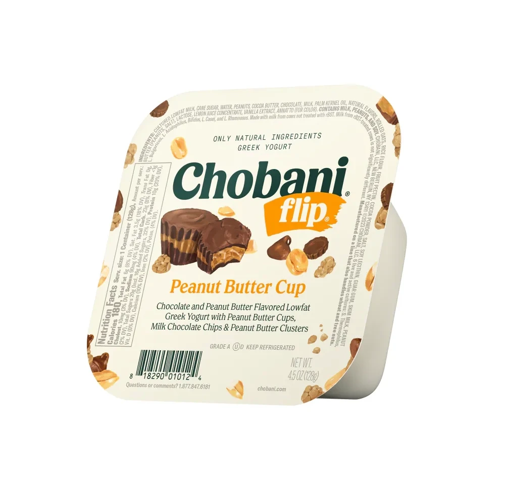Chobani Flip Peanut Butter Cup Packaging