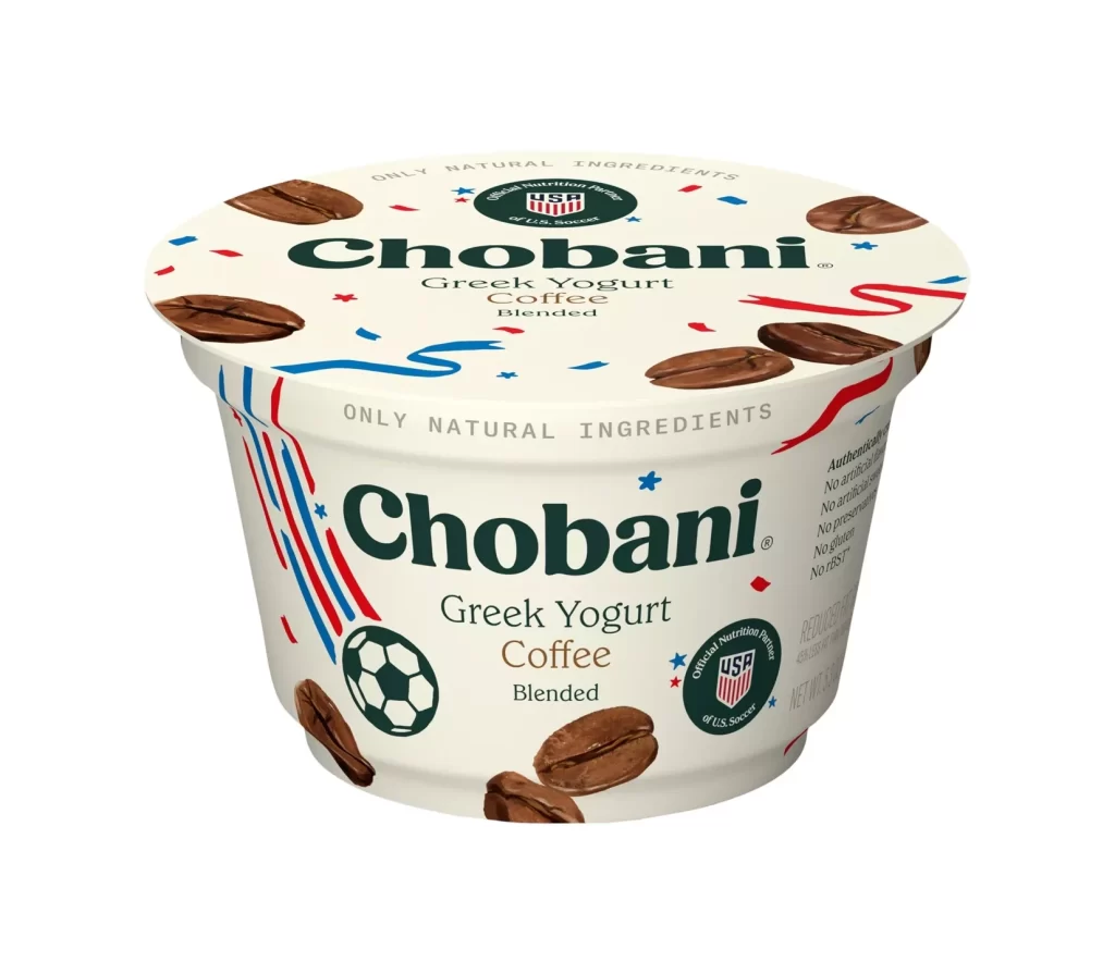 Chobani Greek Yogurt Coffee Packaging
