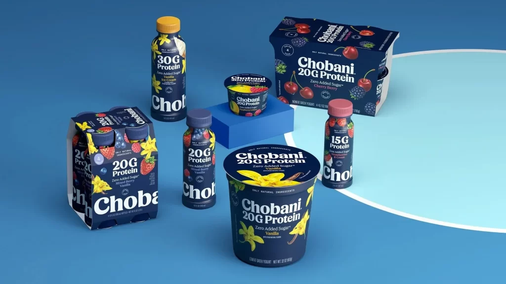 Chobani Protein Yogurt Cups Lineup