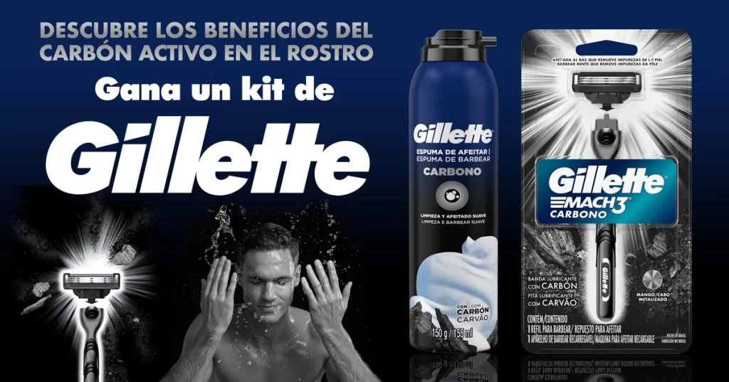 Gillette Mach3 Carbono Campaign Advertisement