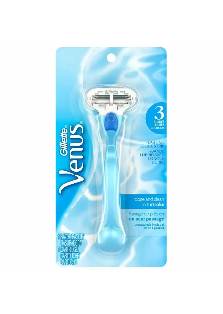 Gillette Venus Close And Clean Razor Blister Packaging
