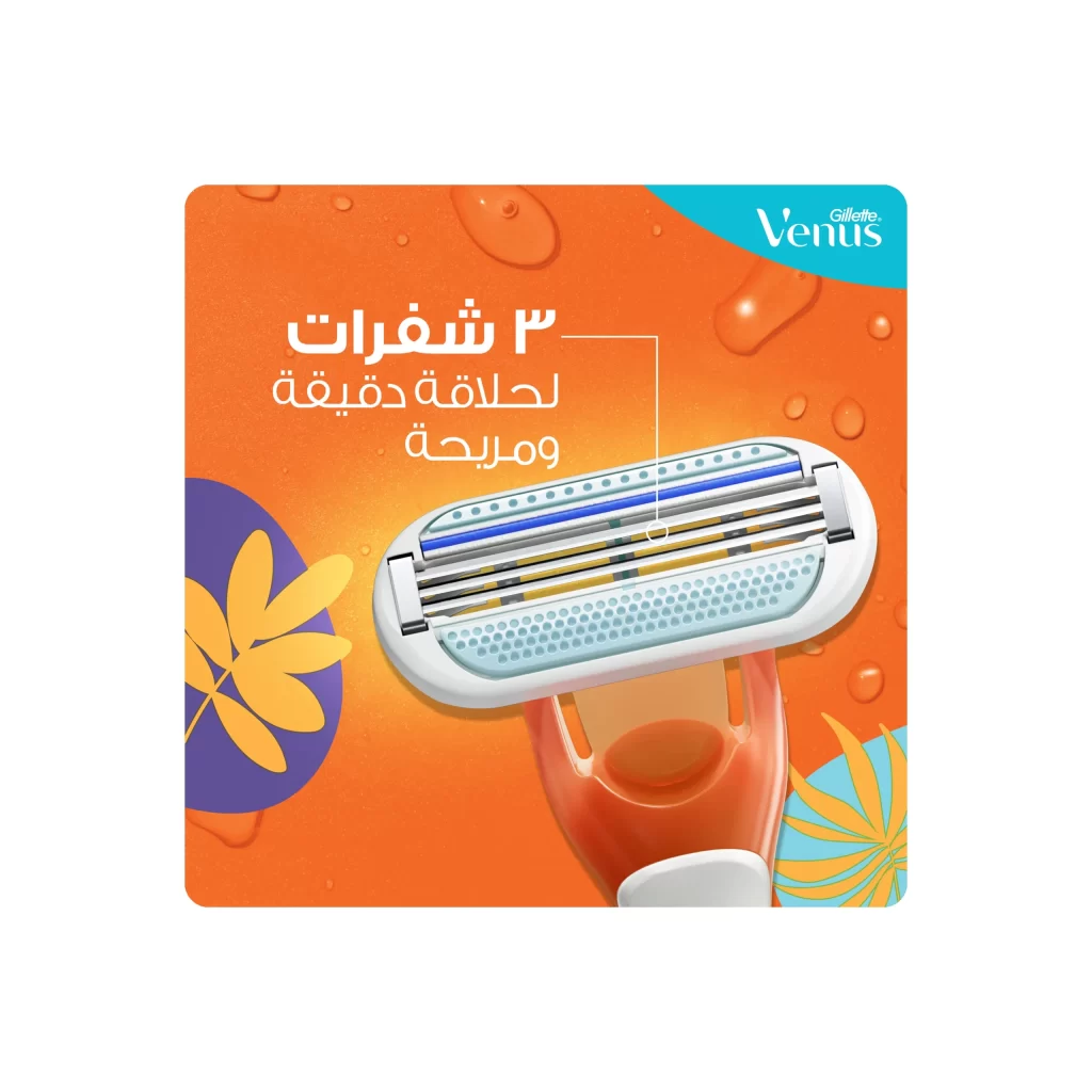 Gillette Venus Embrace Cartridge Blister Packaging