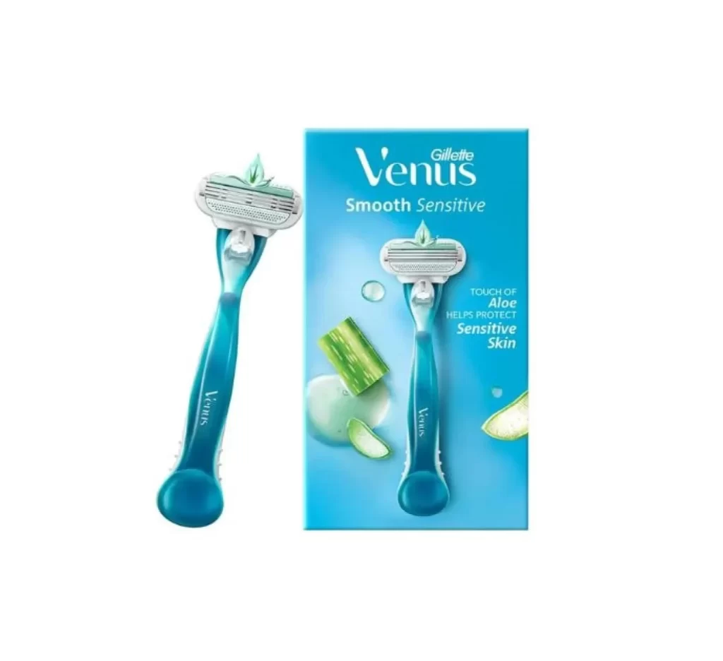 Gillette Venus Smooth Sensitive Razor Packaging