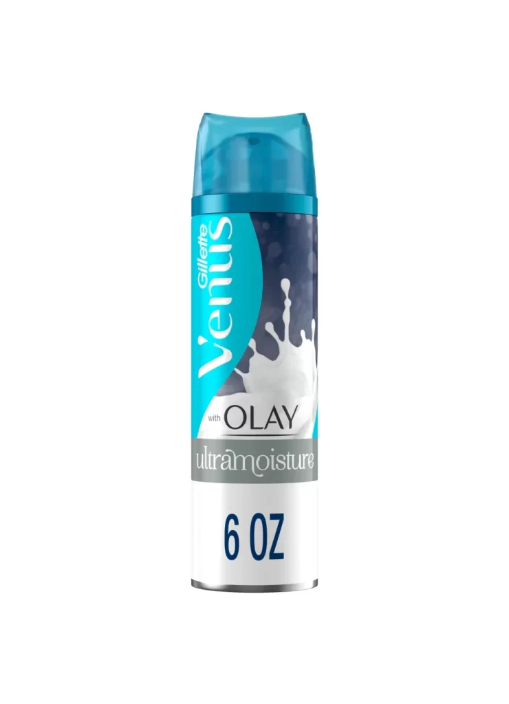 Gillette Venus With Olay UltraMoisture Shave Gel Packaging